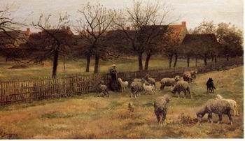 unknow artist Sheep 171 Germany oil painting art
